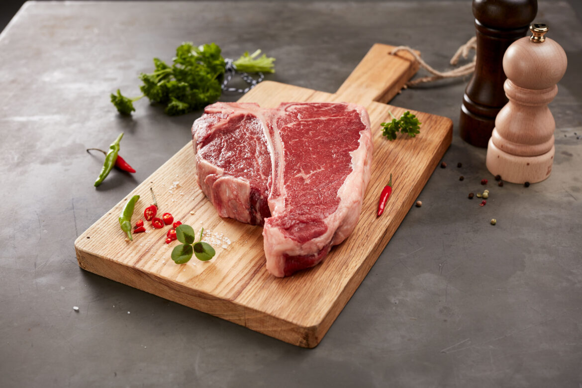 bord bia t bone steak di manzo irlandese