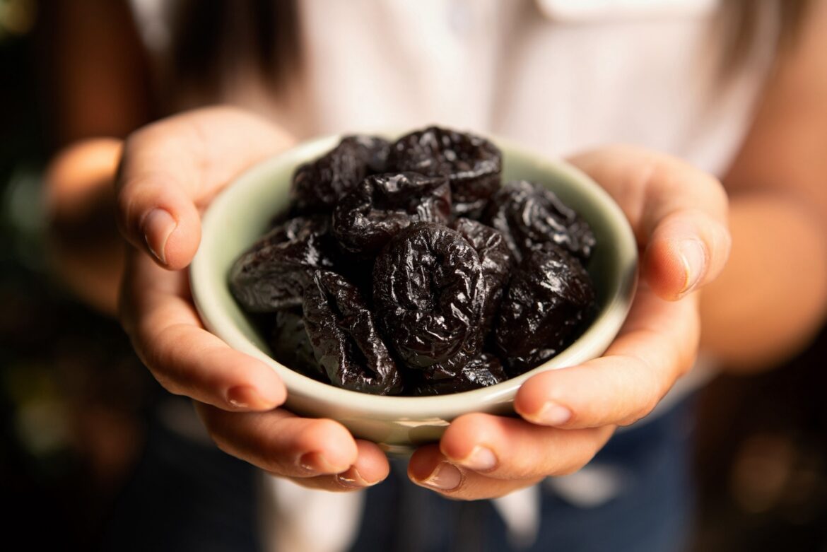 Bowl of California Prunes PH Press