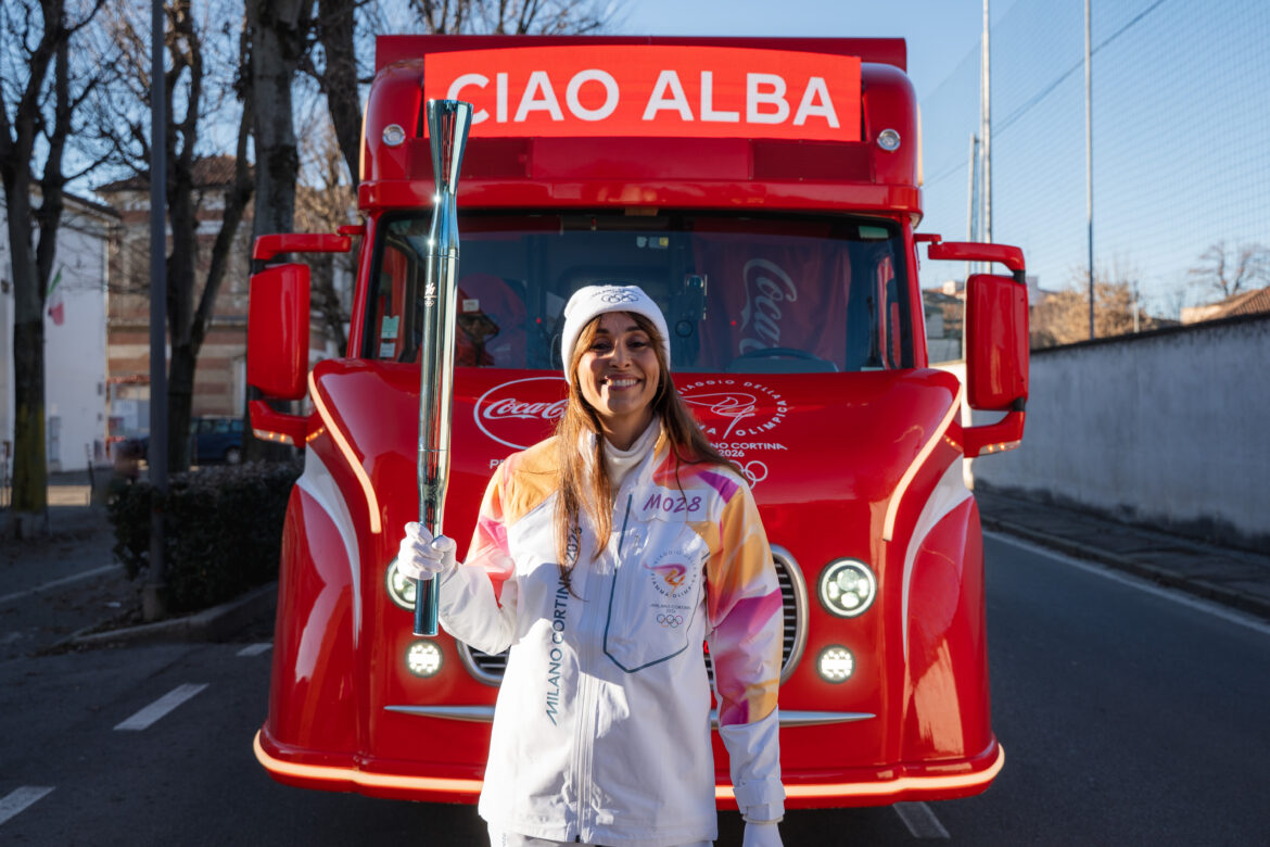 coca cola benedetta parodi tedofora