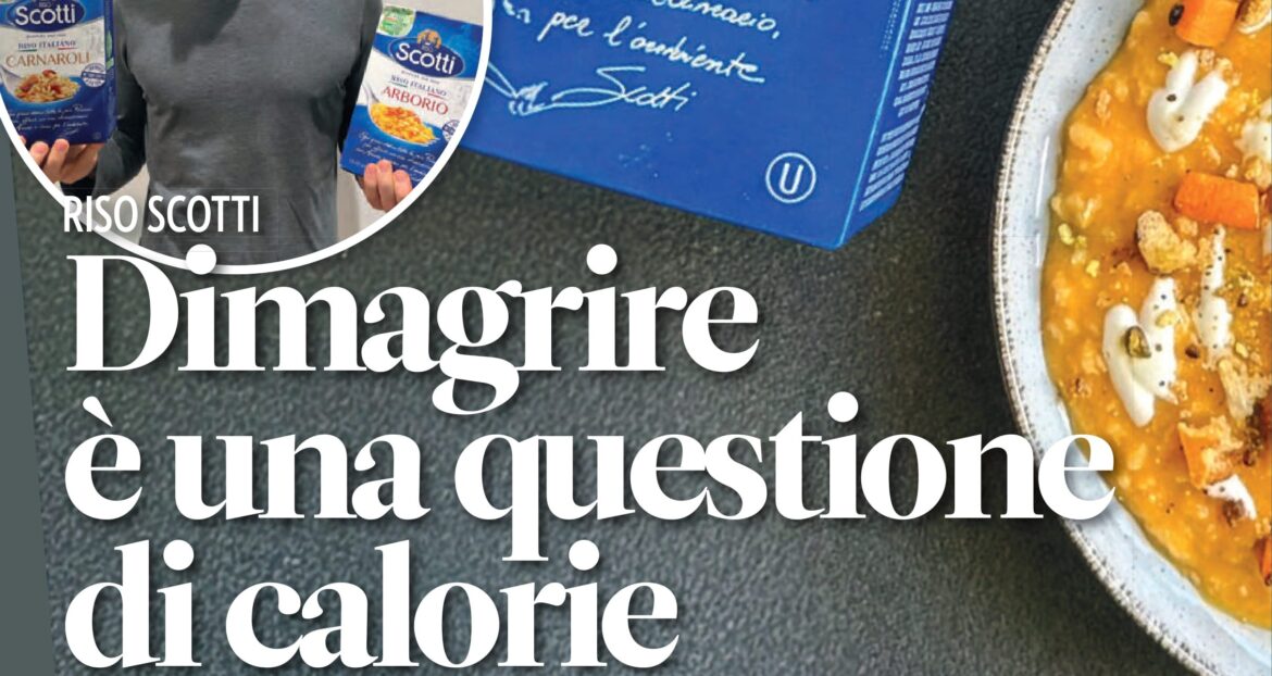 riso scotti, dimagrire è una questione di calorie ph press3