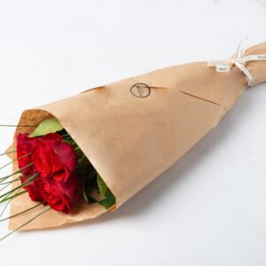 cortilia bouquet rose rosse