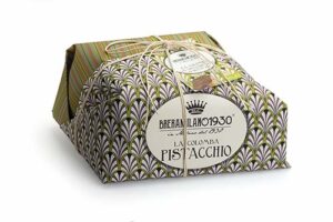 Colomba artigianale al pistacchio BreraMilano1930, incarto a mano stile Anni '30, linea Pasqua 2026 IDB Borsari.