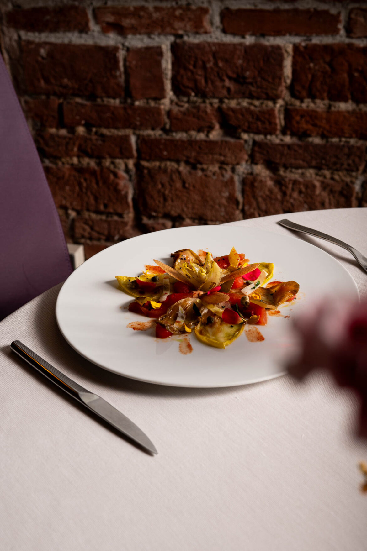 indivia belga, paprika dolce, anguria, cappero