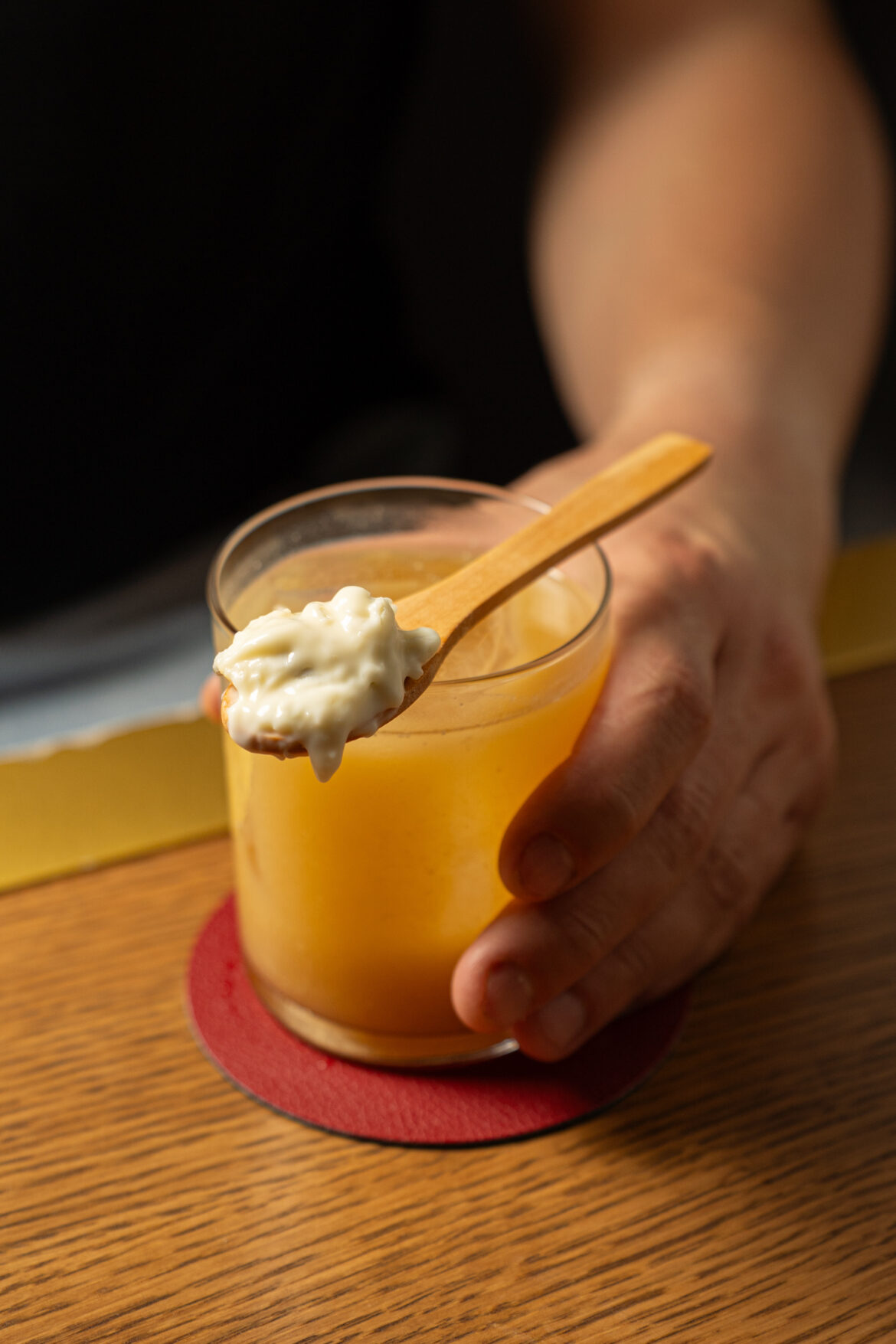 mango blue cheese